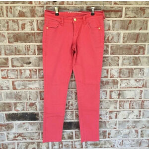 Old Navy Rockstar Coral Skinny Stretch Jeans